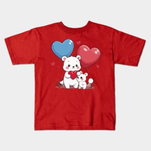 Love is in the Air Kids T-Shirt